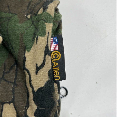 Vintage 90s Allen Men's Camo Hunting Utility Belt Canteen Pouch Adjustable