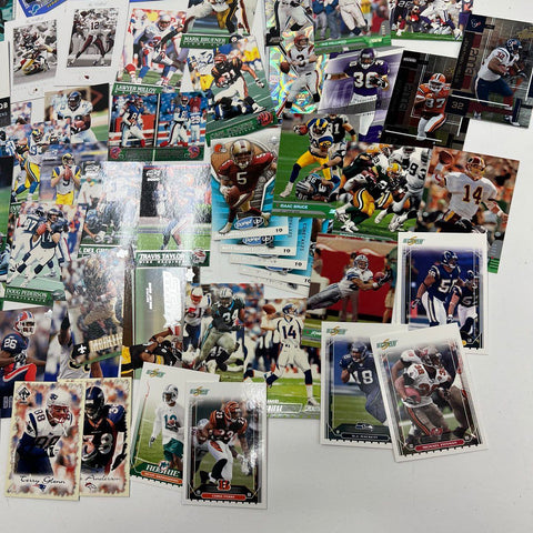 Large Bulk NFL Football Card Lot 150+ Cards 90s-2000s Topps Fleer Upper Deck