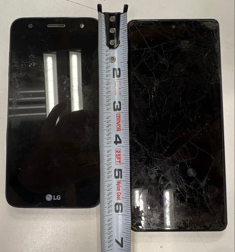 Smartphone Lot 12 Pieces Samsung LG Motorola Pixel BLU For Parts Only As-Is