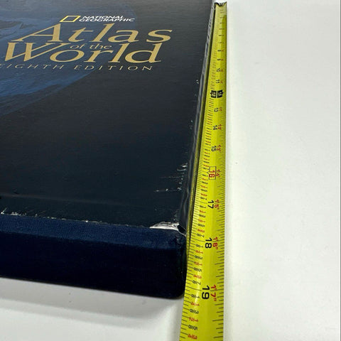 National Geographic Atlas of the World Eighth Edition Large Hardcover Map Book