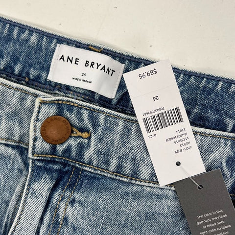 Lot of 3 NWT Lane Bryant Judy Blue Altar'd State Jeans Women's Plus 24 24W 26