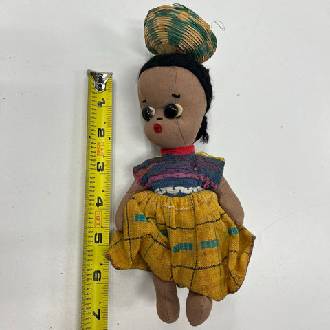 Vintage Mid-Century Doll Lot (3) Rozetta Dutch Boy Felt & Folk Art Dolls