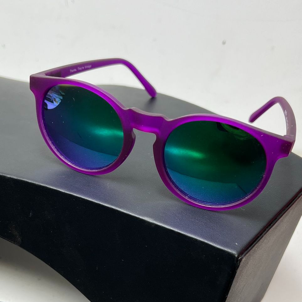 Goodr Purple Thanks, They're Vintage Sunglasses in Box
