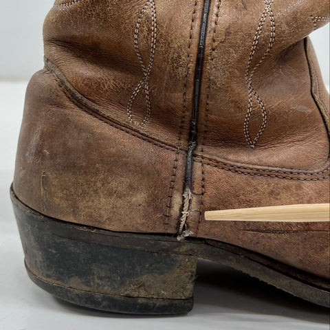 Dan Post 1902 Brown Leather Western Cowboy Boots Men's Size 8.5D