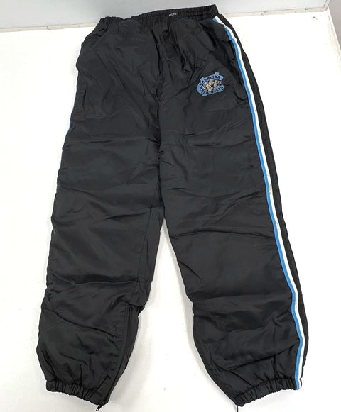 Vintage 90s IGNIK Black Carolina Tar Heels UNC Tracksuit Jacket Pants Men's XL