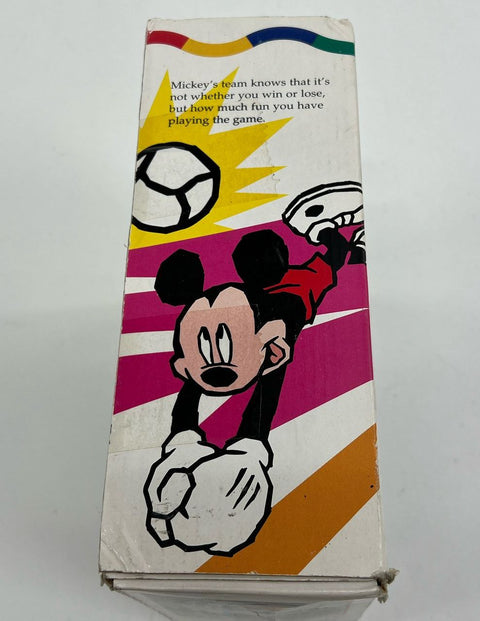 IOB Vintage Disney Blow Up Kids Pool Team Mickey 54"x12" POOL ONLY - USED