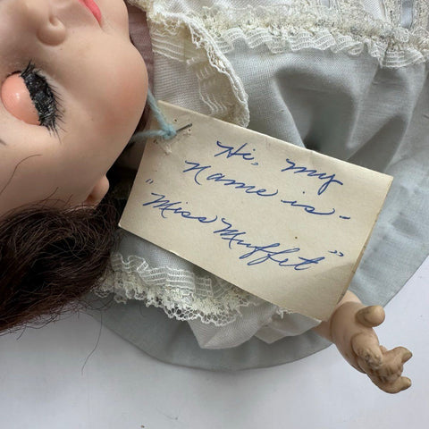 Madame Alexander 1965 Pussy Cat Baby Doll 14 Inch Vintage Miss Muffet