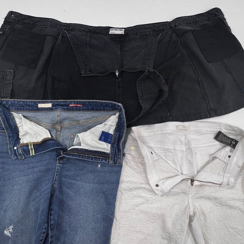 Pilcro 7 For All Mankind Free People Women's Pants Skirt Lot Sz 31 Tall