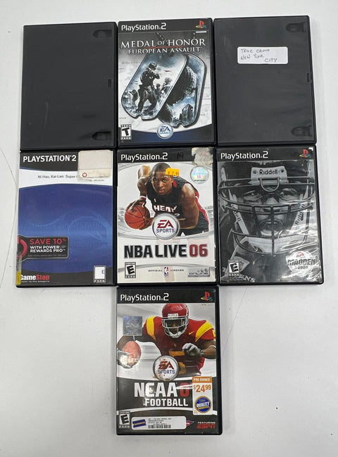 Romance of the Three Kingdoms VII Medal of Honor PS2 10 Game Lot Sony