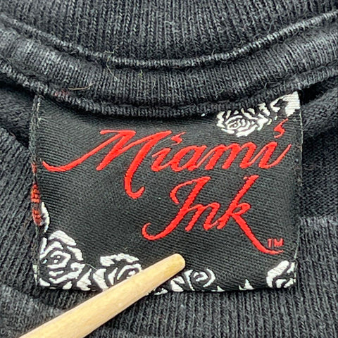Miami Ink 2008 Discovery Channel Dragon Tattoo Graphic T-Shirt Sz S