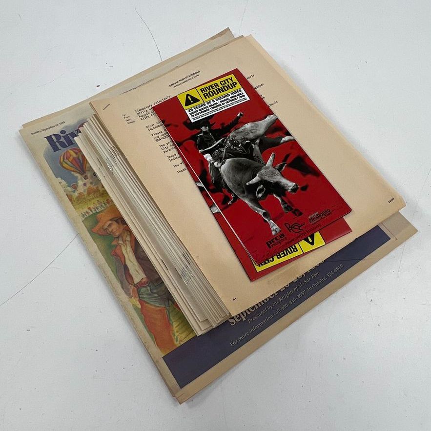 Vintage River City Rodeo Roundup Lot 1988-2006 Programs Primer Newspaper