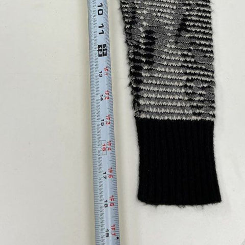 Free People Women's Rattlesnake Knit Sweater Gray V-Neck Tunic Boho Sz S NWT