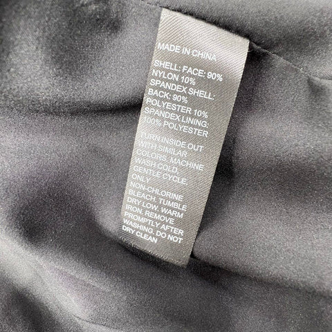 Chicos Black Label Women's NWT Black Lace Blazer Jacket Paisley Size 14