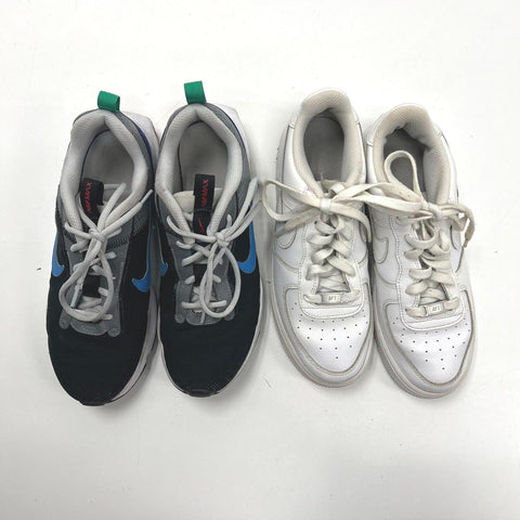 Nike Air Force 1 & Air Max INTRLK Lite Sneaker Lot Youth Size 7Y
