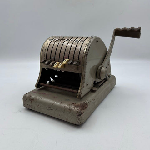 Paymaster Series S-600 8-Column Check Writer Protector USA Vintage