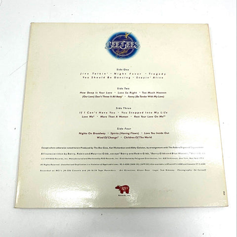 Bee Gees Greatest 2 LP RSO 1979 Gatefold With Inserts VG+