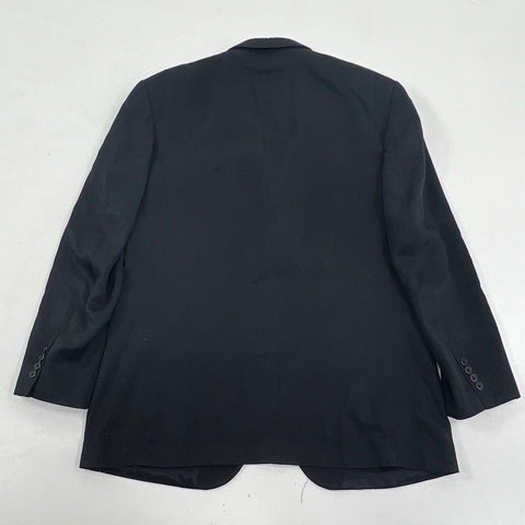 Vintage 90s Oscar De La Renta Tencel 3 Button Suit Jacket Blazer Sz 42R