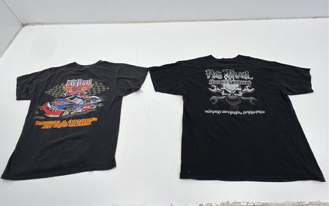 Vintage 90s 00s Harley-Davidson T-Shirt Lot 4 Pcs Sturgis Las Vegas Sz M