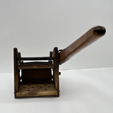 Antique White Mop Wringer Co Wood Cast Iron No 2 Mop Wringer Early 1900s