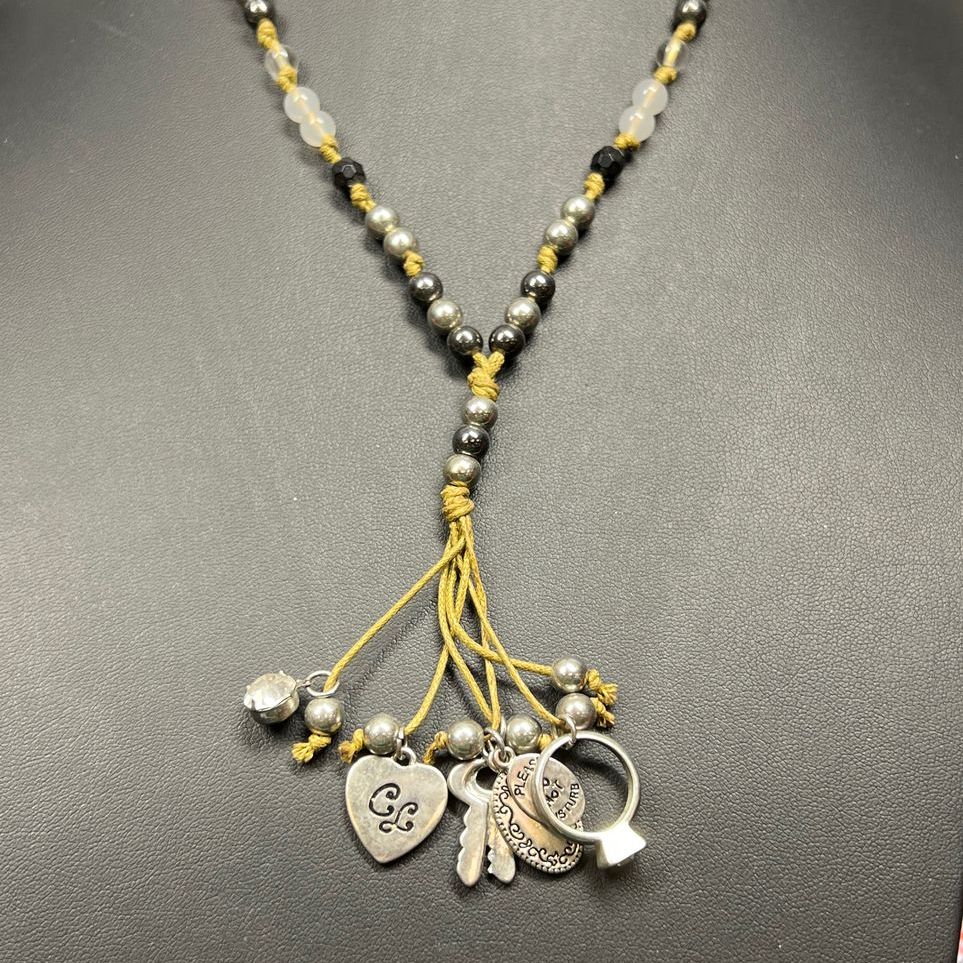 Cookie Lee Charm Beaded Necklace