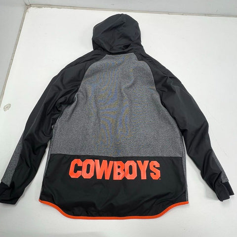 Nike Oklahoma State OSU Cowboys Therma Hyper Elite Jacket Men's Gray Size L