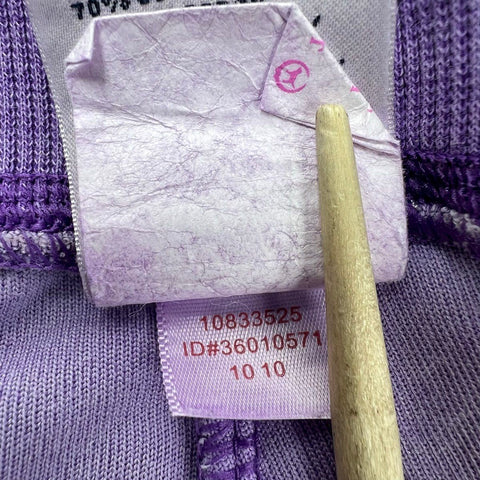 Vintage Y2K VS PINK Women's Purple Velour Wide Leg Flare Lounge Pants M