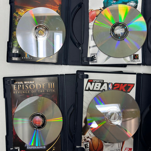 LEGO Indiana Jones Star Wars Episode III PlayStation 2 8 Game Lot PS2