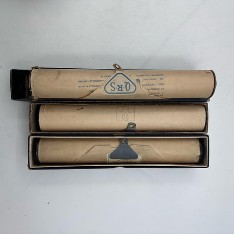 Antique Player Piano Rolls Lot of 4 QRS U.S. Music Supertone Word Rolls