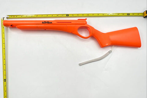 Activision Cabela's Nintendo Wii Top Shot Shotgun Controller Accessory Orange