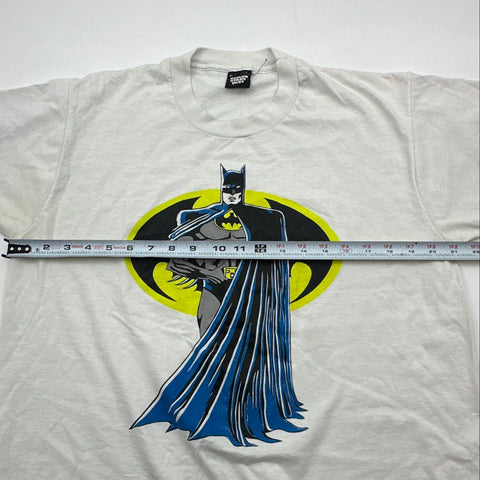 Vintage 80s Batman DC Comics Graphic T-Shirt Single Stitch Screen Stars Sz XL