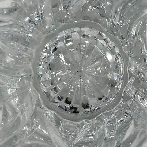 Vintage Cristal d'Arques Eternity 24% Lead Crystal Flared Flower Vase 12"