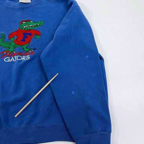 Vintage 90s Florida Gators Team Edition Embroidered Sweatshirt Sz XL USA