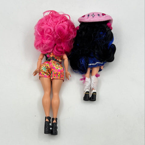 LOL Surprise OMG and Tweens Fashion Doll Lot 2 Pieces Mixed Series Pink Blue