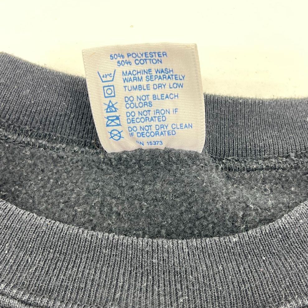 Vintage 90s Neil Diamond Black Graphic Tour Sweatshirt Crewneck Men's L
