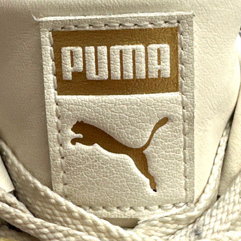Puma Mayze Stack Leopard Pristine Gold Women's Platform Sneakers Size 7