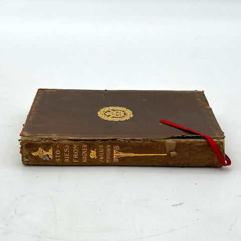 Vintage 1905 Stories From Wagner Book J. Walker McSpadden Crowell & Company