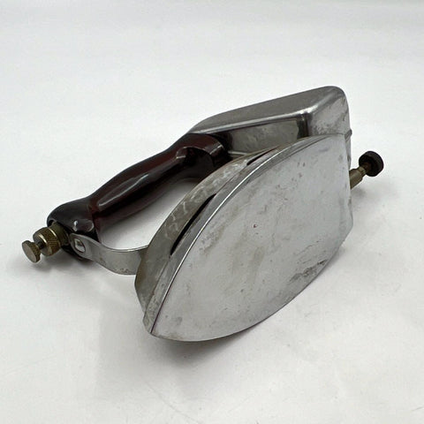 Vintage Diamond Self-Heating Gasoline Iron Chrome Metal Pressing Tool
