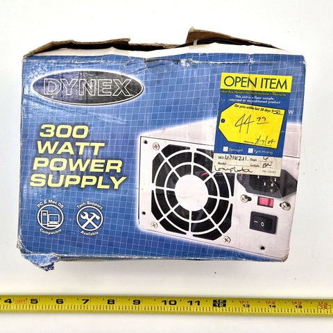 Vintage Dynex DX-PS300W 300 Watt ATX Power Supply Computer PSU As-Is