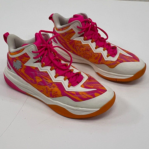 Moolah Neovolt Pro V2 Pink Orange White Basketball Shoes Women's Size 11