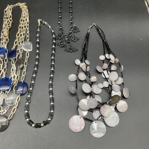 Vintage to Modern Costume Jewelry Lot of 11 Necklaces & Bracelet Park Lane