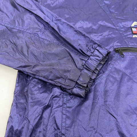 Vintage 90s FUBU International Ripstop Pullover Windbreaker Jacket Sz XL