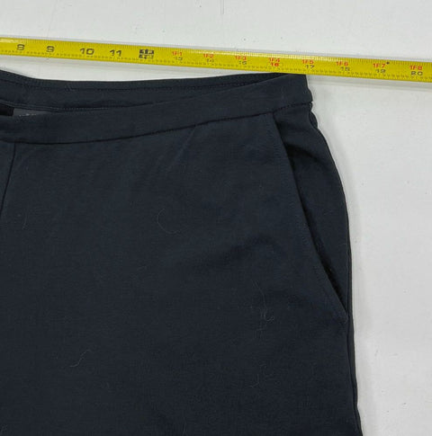 J.Jill Black Wearever Wide Leg Cropped Pants Women's L NWT