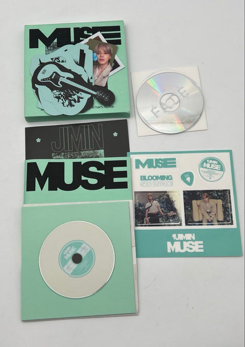 K-pop CD Album Lot Jimin MUSE (2 Versions) & j-hope Jack In The Box 3 Pieces