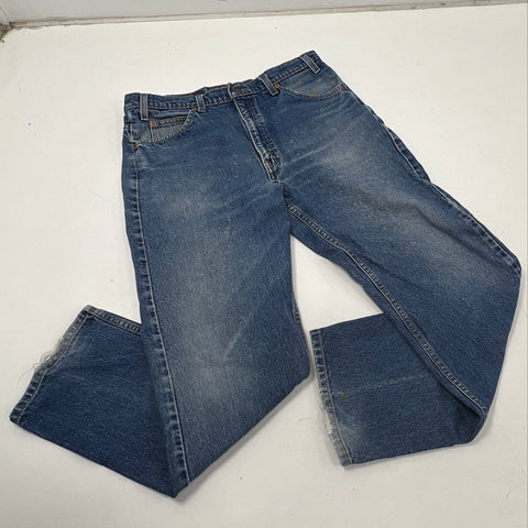 Vintage 90s Levi's Men's 505 Orange Tab Regular Fit Straight Leg Jeans 36x29
