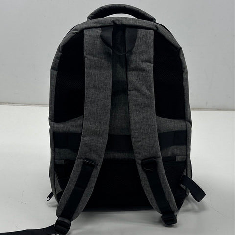 Matein 18" Large Grey Travel Laptop Backpack USB Charging Port NWT