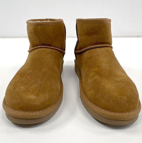 Koolaburra by UGG Koola Mini Chestnut Suede Winter Boots Women's Size 9