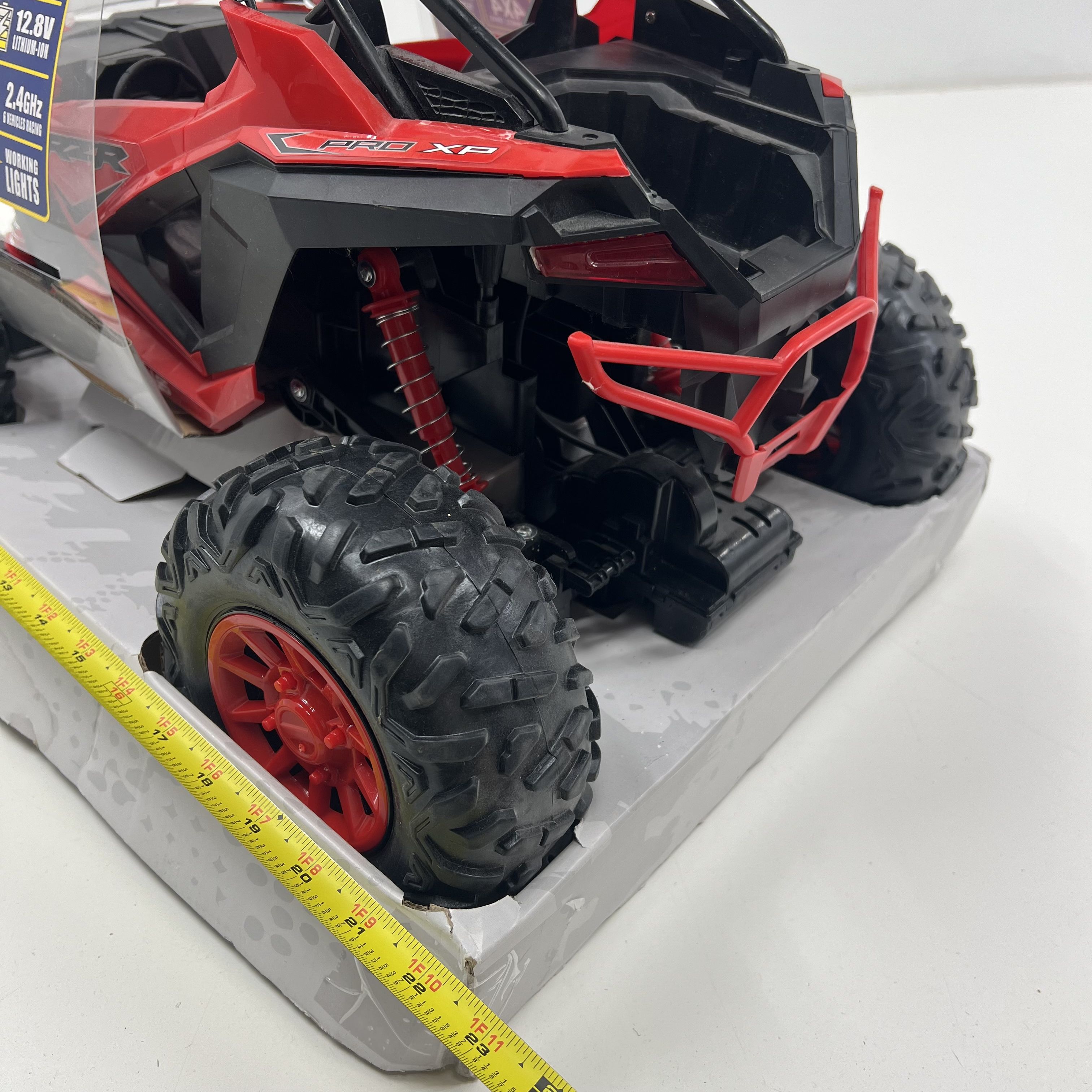 New Bright 1:5 Scale Remote Control Polaris RZR XP Pro ATV *Missing Remote AS-IS