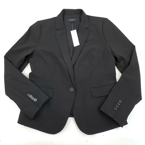 Ann Taylor Black Single Button Blazer Jacket Women's Size 6 NWT