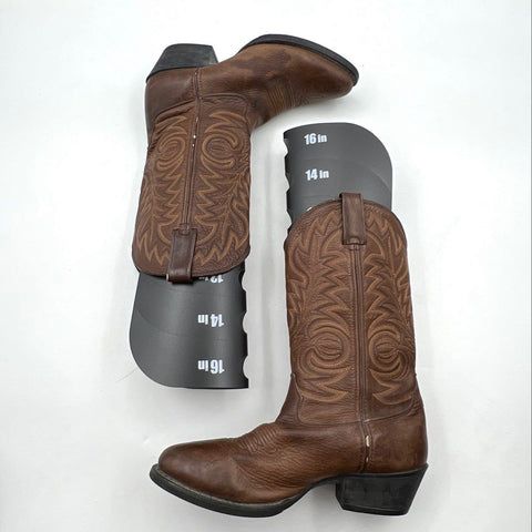 Durango DB5133 Brown Leather Western Cowboy Boots Men's Size 9D