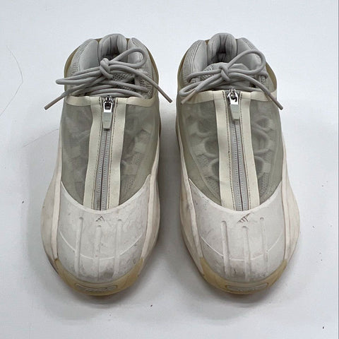 Adidas Crazy IIINFINITY Cloud White Cream Mid Top Basketball Shoes Size 9